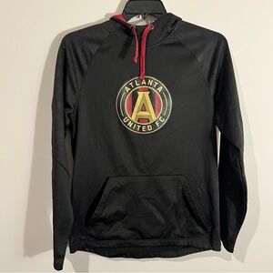Fanatics Atlanta United FC Black and Red Hoodie